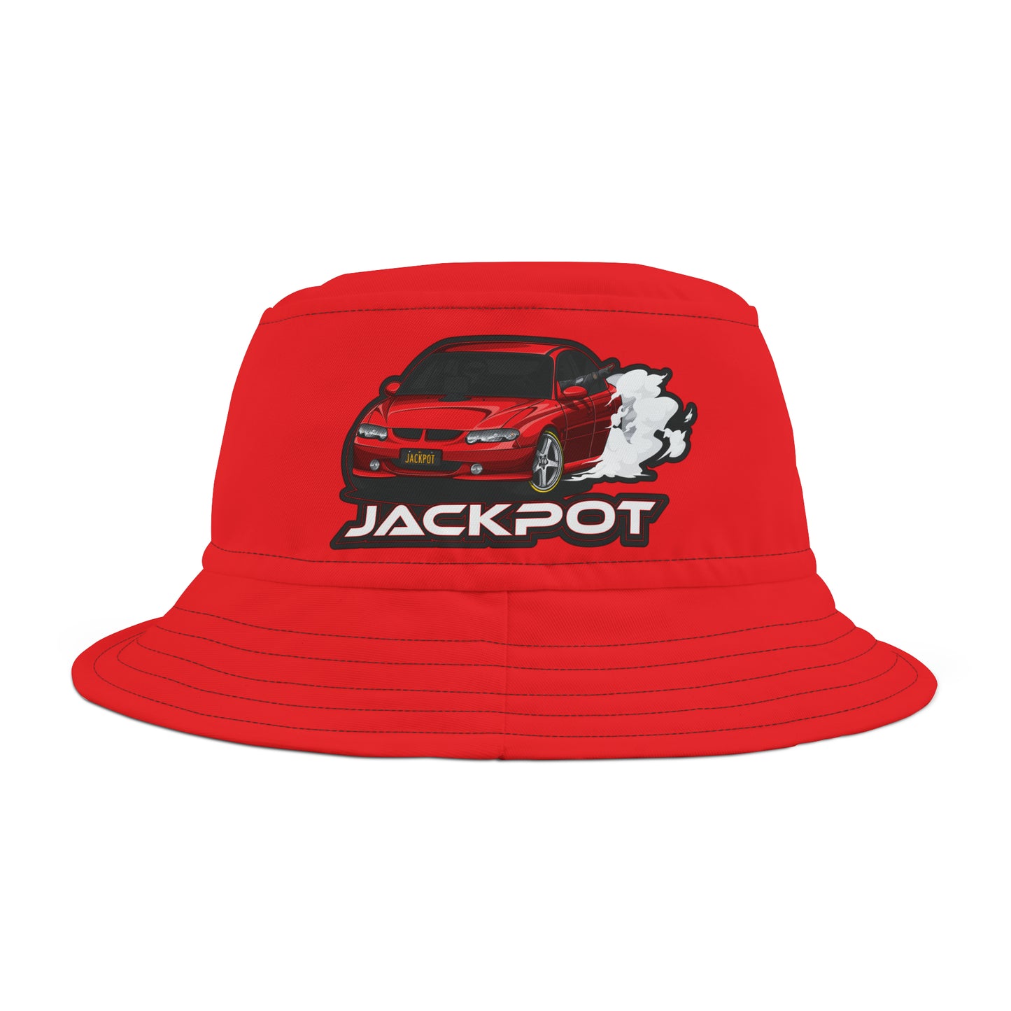 RED JACKPOT bucket hat