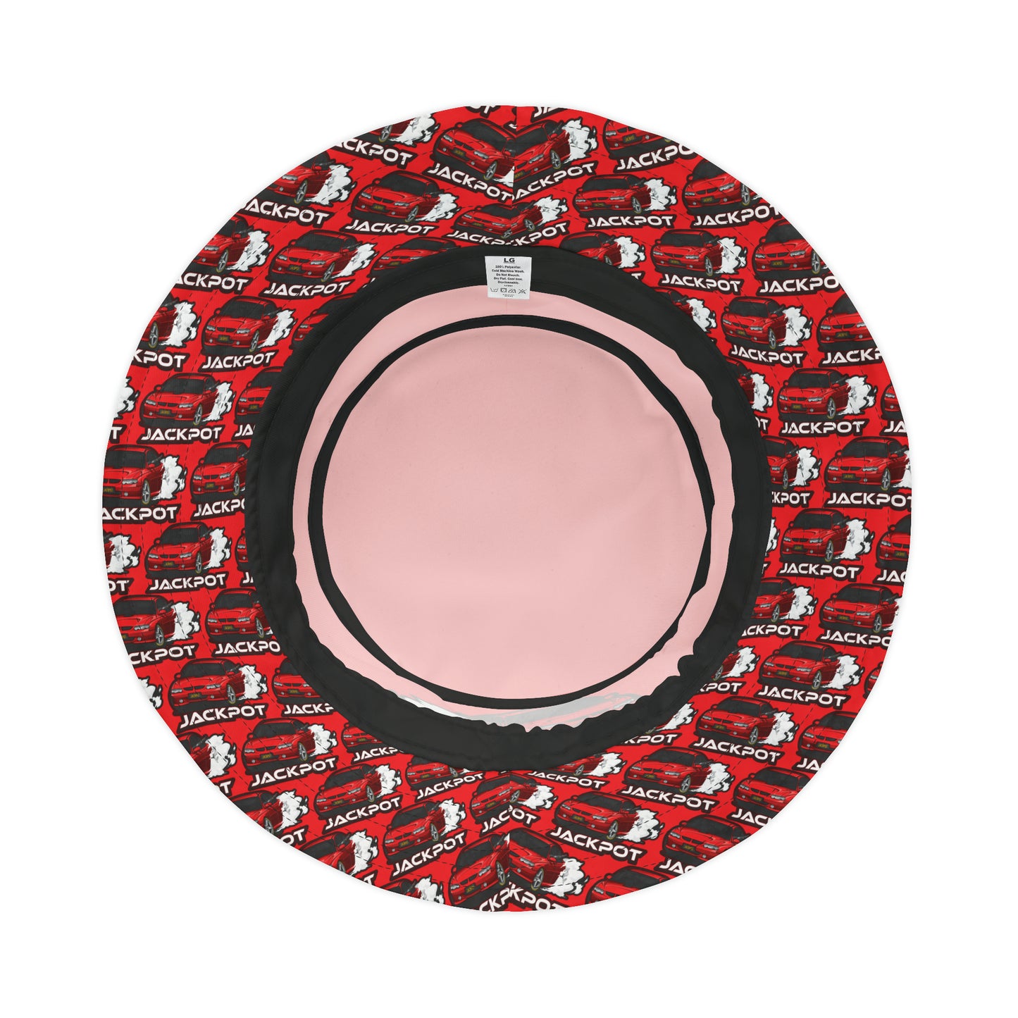 RED JACKPOT bucket hat